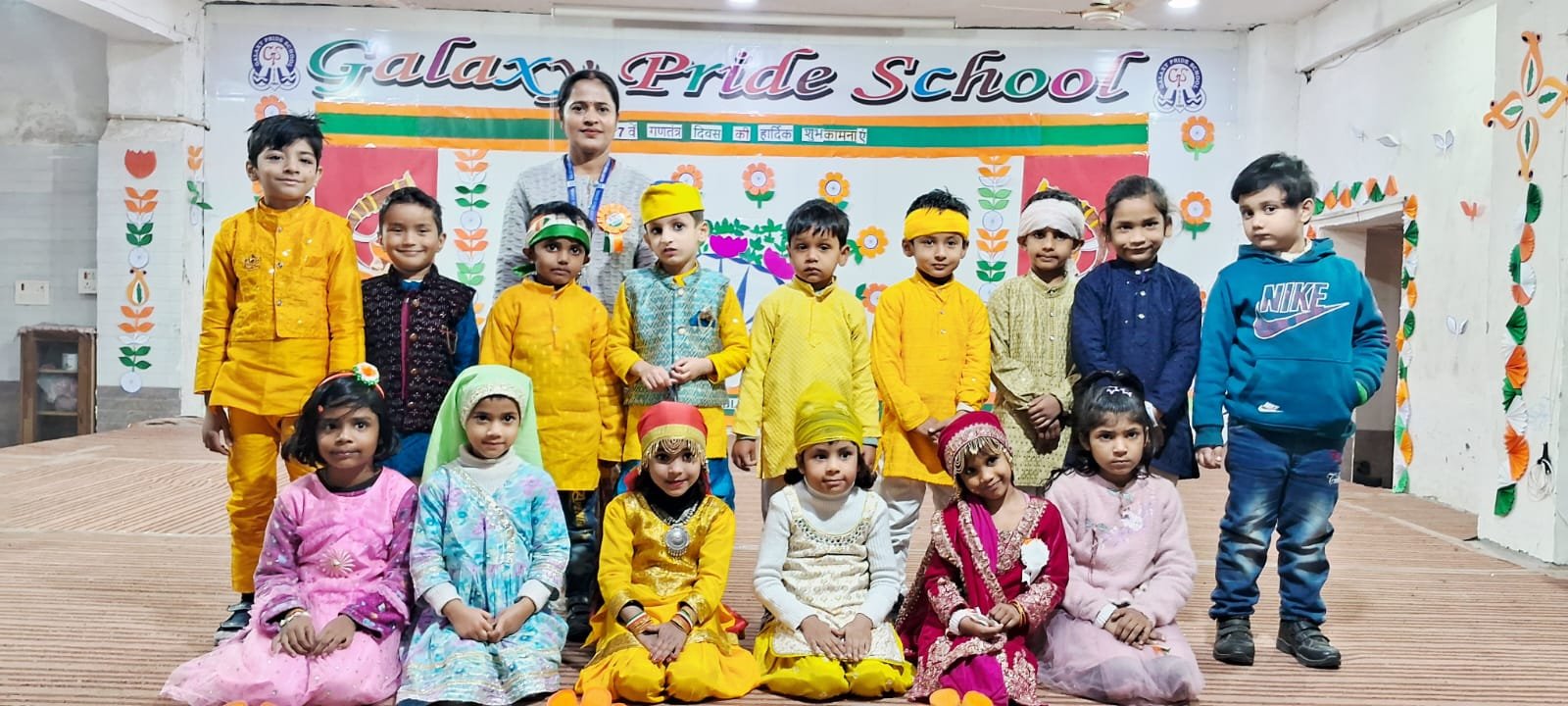 Republic Day at Galaxy Pride School Faridabad