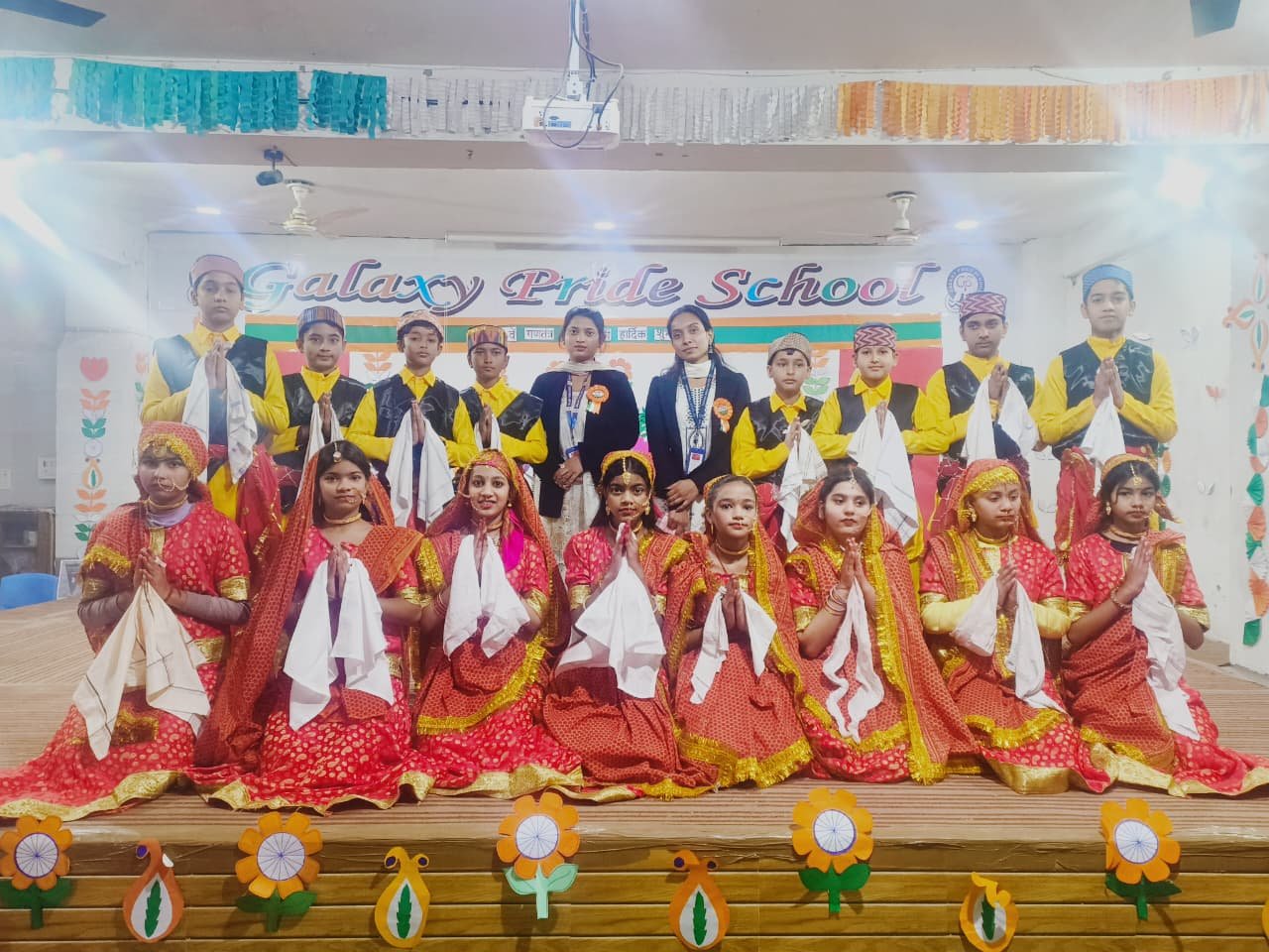 Republic Day at Galaxy Pride School Faridabad