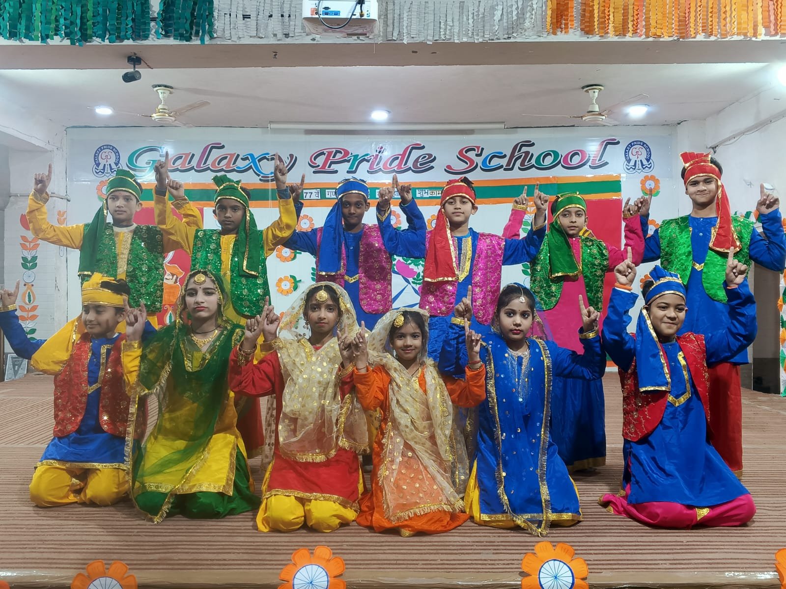 Republic Day at Galaxy Pride School Faridabad